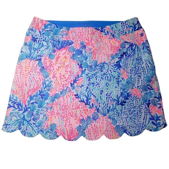 Lilly Pulitzer UPF 50+ Luxletic Monica Skort In Sway With Me Size 16 - Picture 1 of 4